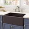 Nantucket Sinks 30 Inch Coffee Brown Fireclay Farmhouse Kitchen Sink T-FCFS30CB - alternate 5